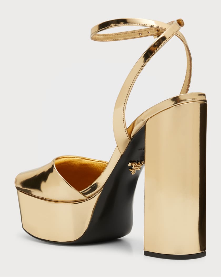 plateau pumps peeptoe