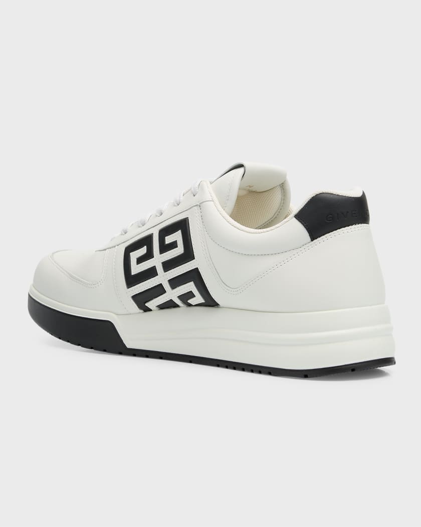 Men's G4 Bicolor Leather Low-Top Sneakers