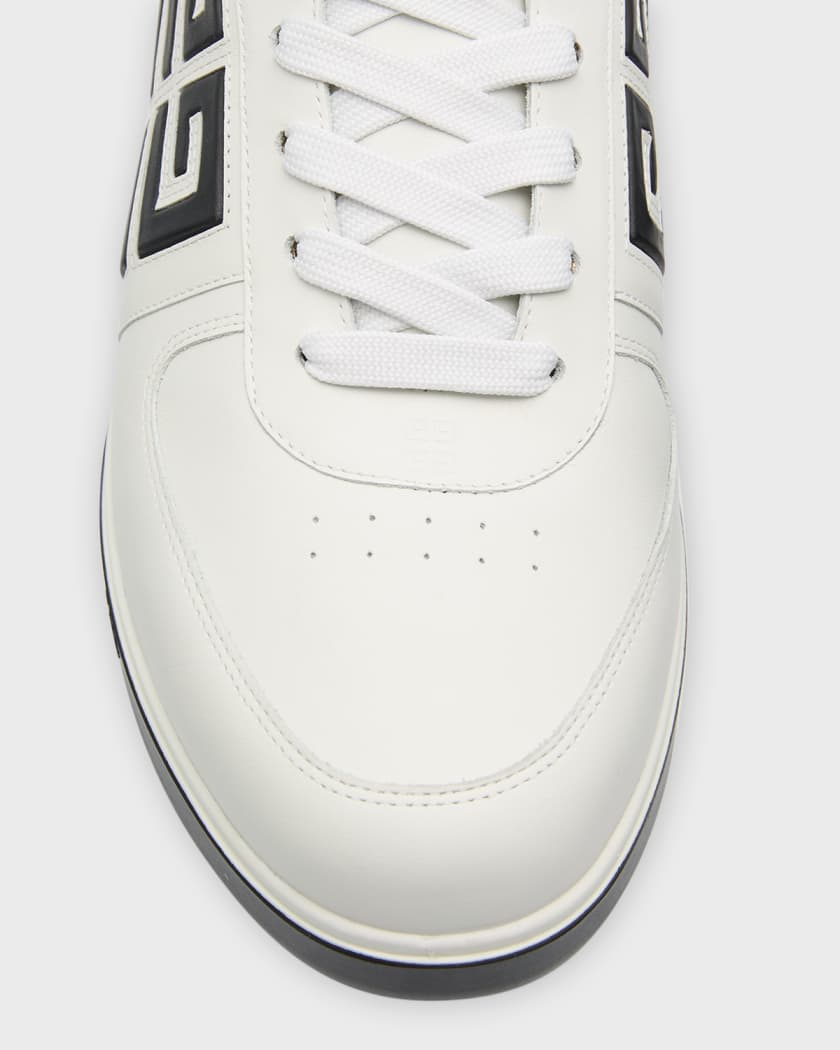 Men's G4 Bicolor Leather Low-Top Sneakers