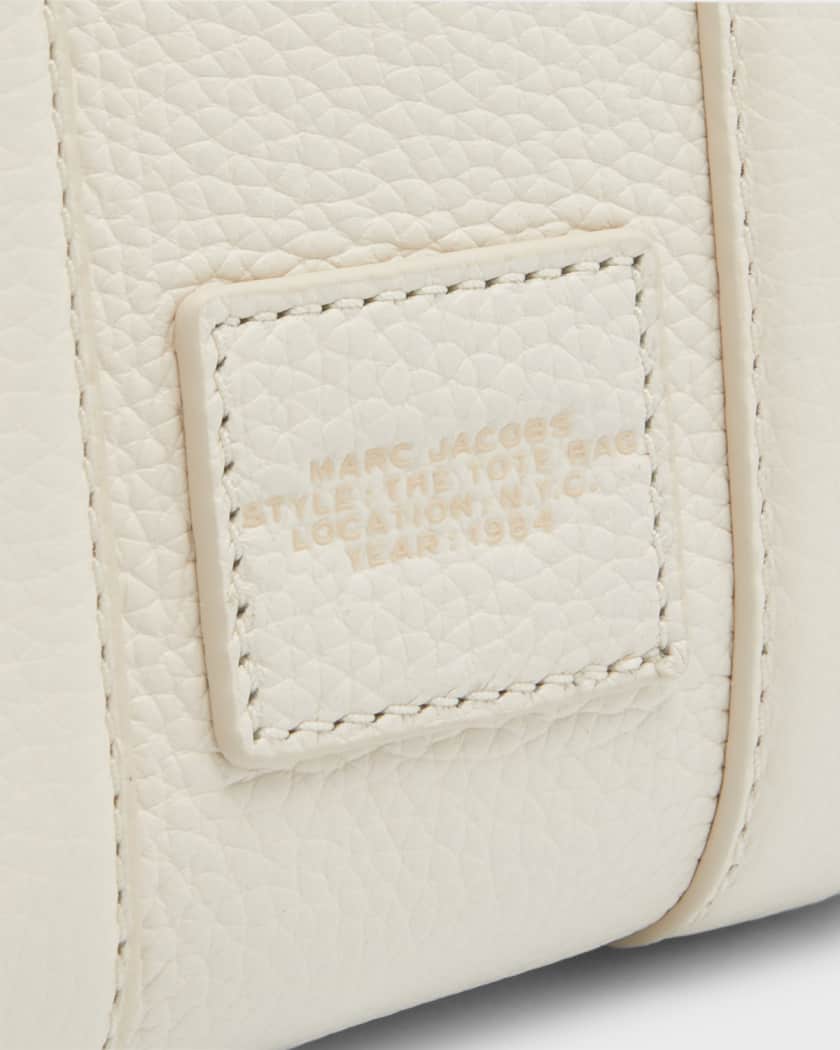 Blush Perforated Leather Petit Tote – maeree