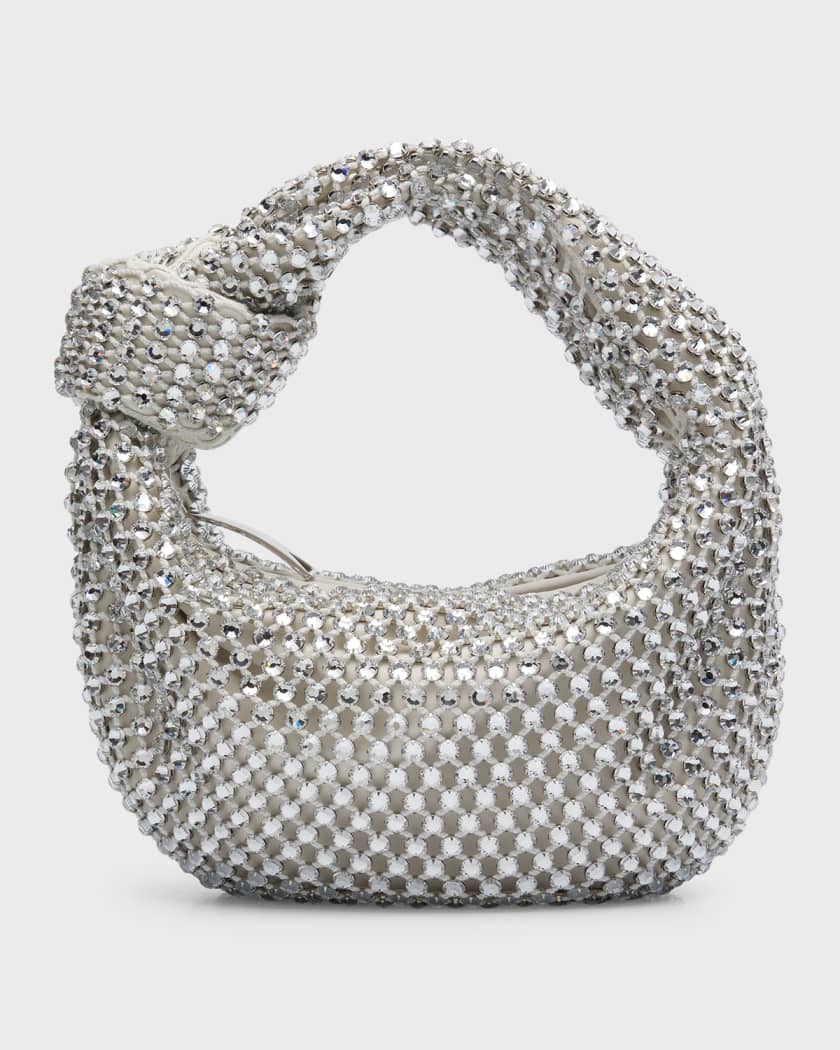 MINI JODIE INTRECCIATO LEATHER TOP HANDLE BAG