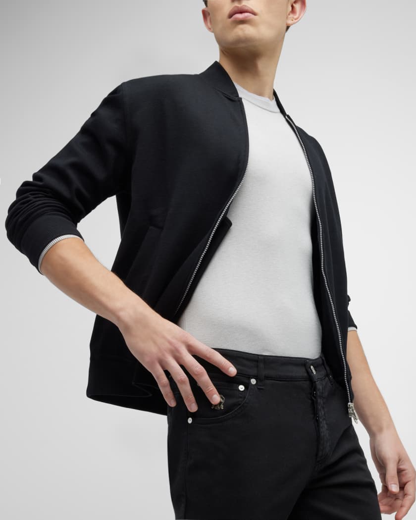 お値下げ！ブルネロクチネリ定価３８万ラムスキンスエードレザーハーフ