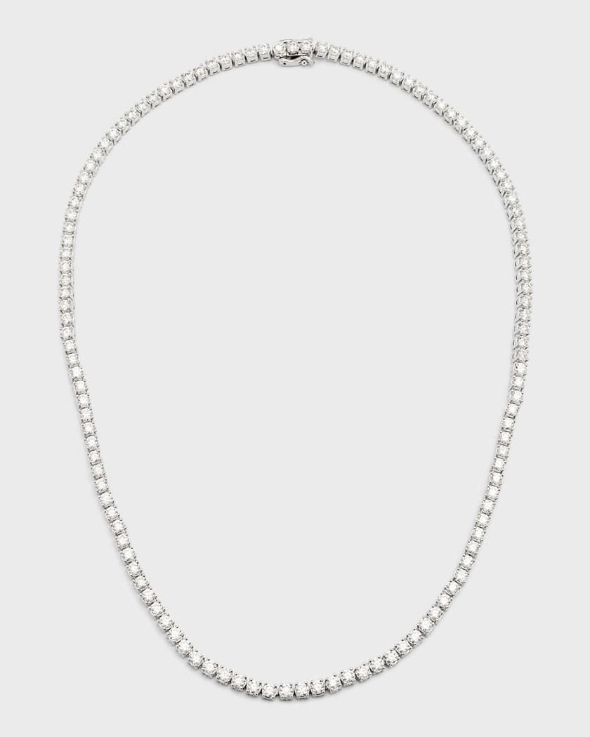 Spring Line Necklace, 18K Yellow Gold / 18