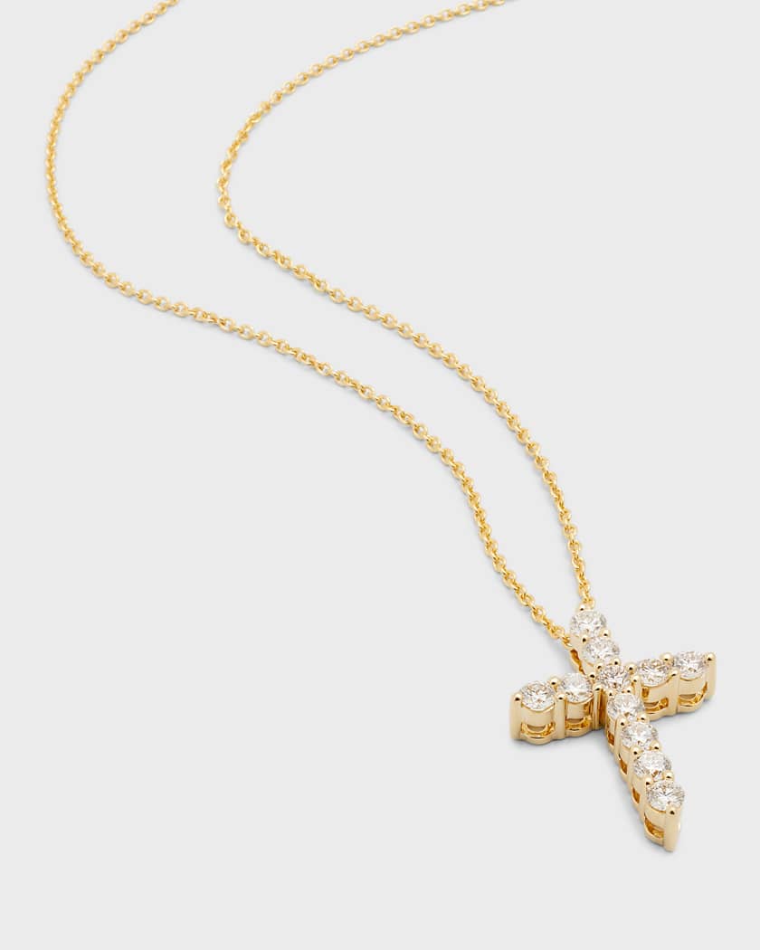 Neiman marcus cross hot sale necklace