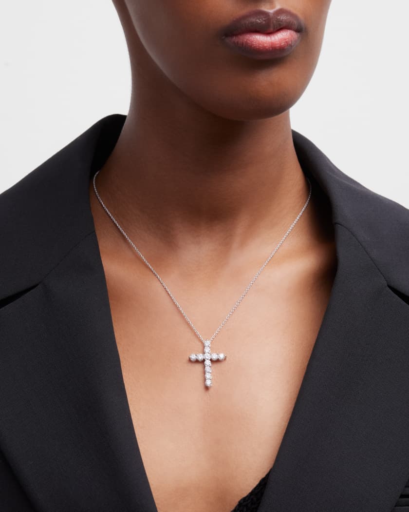 Neiman marcus cross hot sale necklace