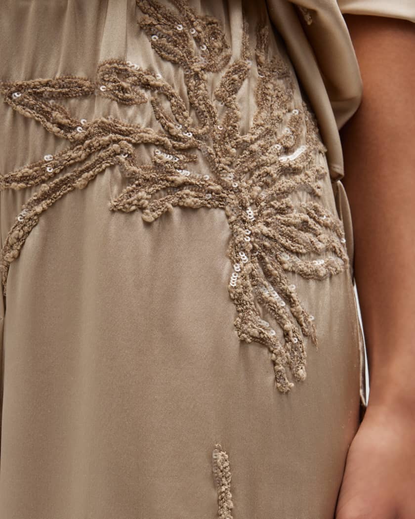 Botanical Embroidered Collection | Neiman Marcus
