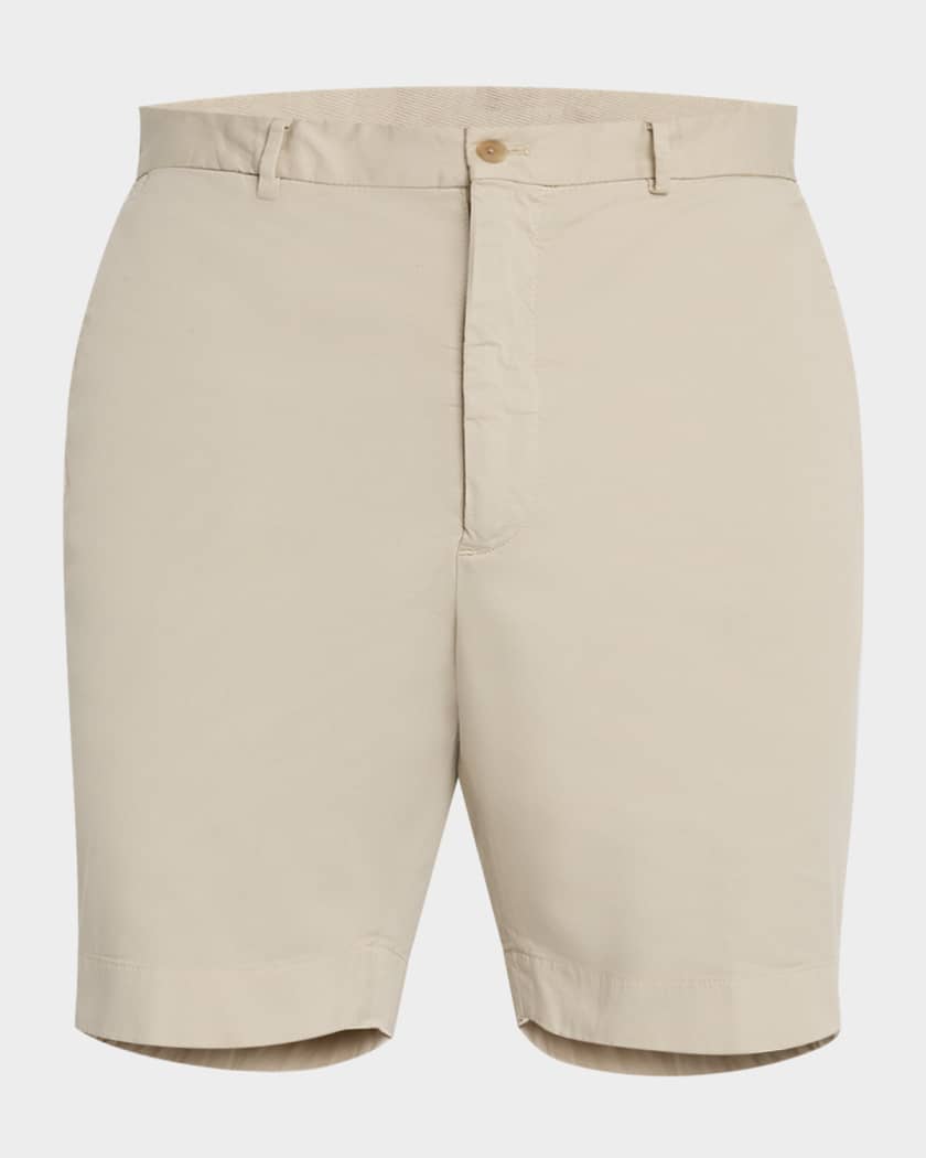 Ralph Lauren Purple Label Men's Eaton Cotton-Stretch Shorts