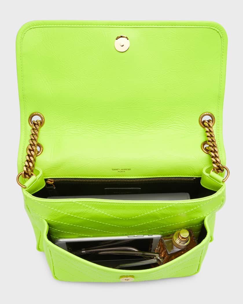 Neon pink ysl bag shop