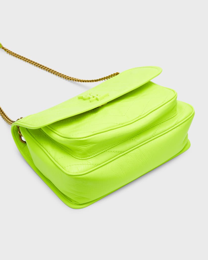 Saint Laurent Niki Medium YSL Fluorescent Shoulder Bag