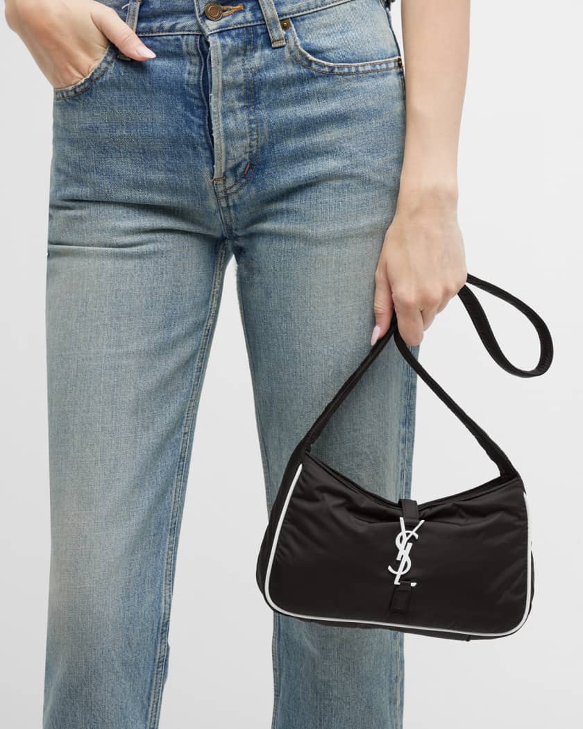 Saint Laurent 5 A 7 Ysl Nylon Shoulder Bag