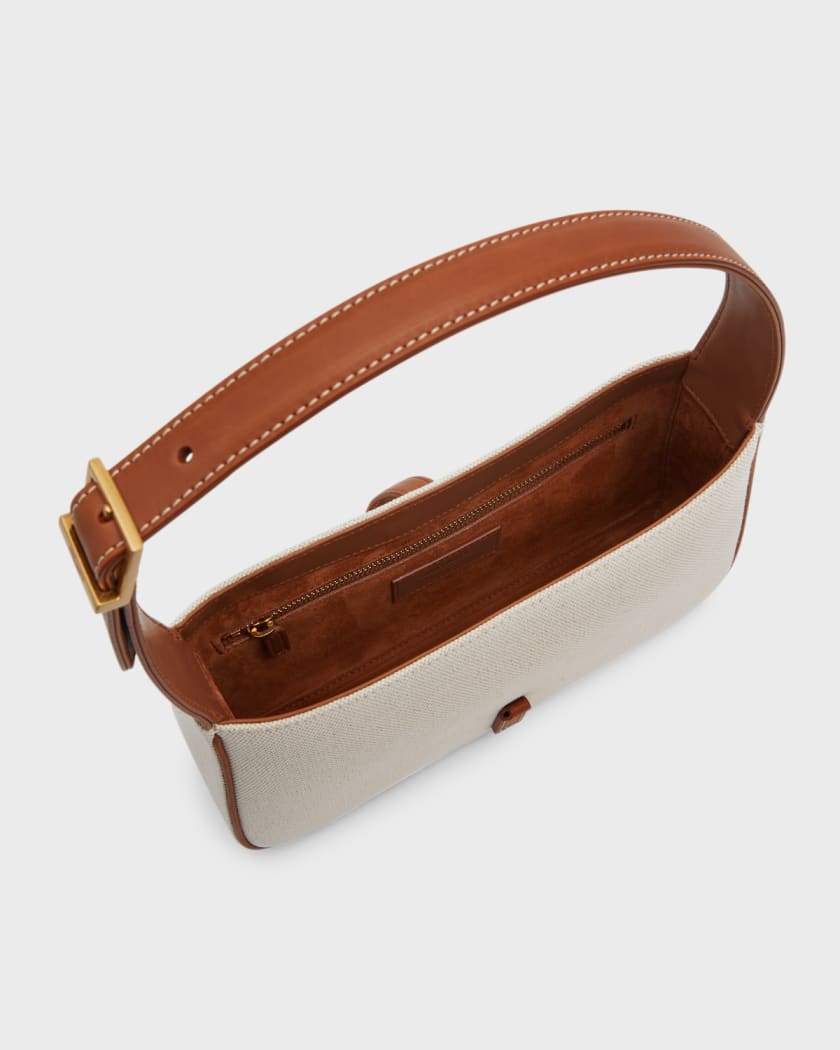 Le 5 A 7 YSL Shoulder Bag in Canvas