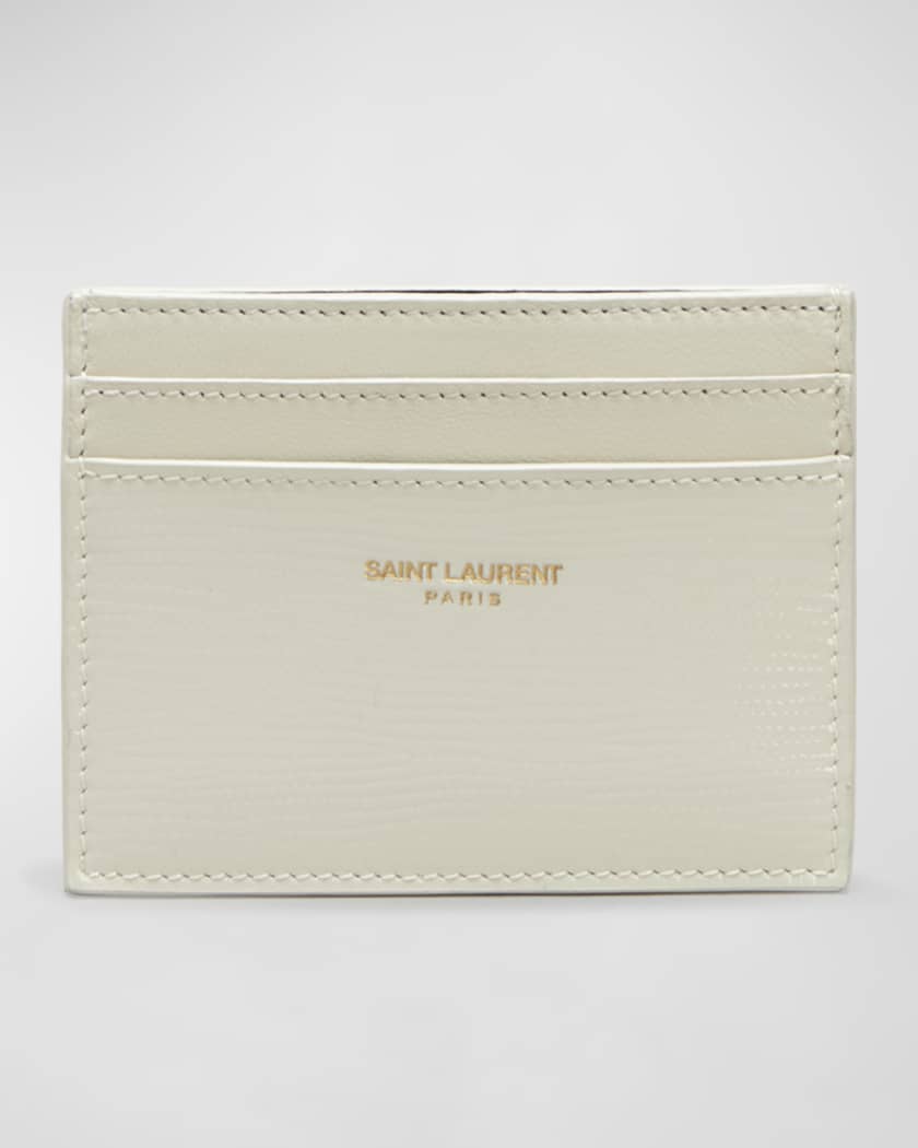 Saint Laurent YSL Leather Card Holder