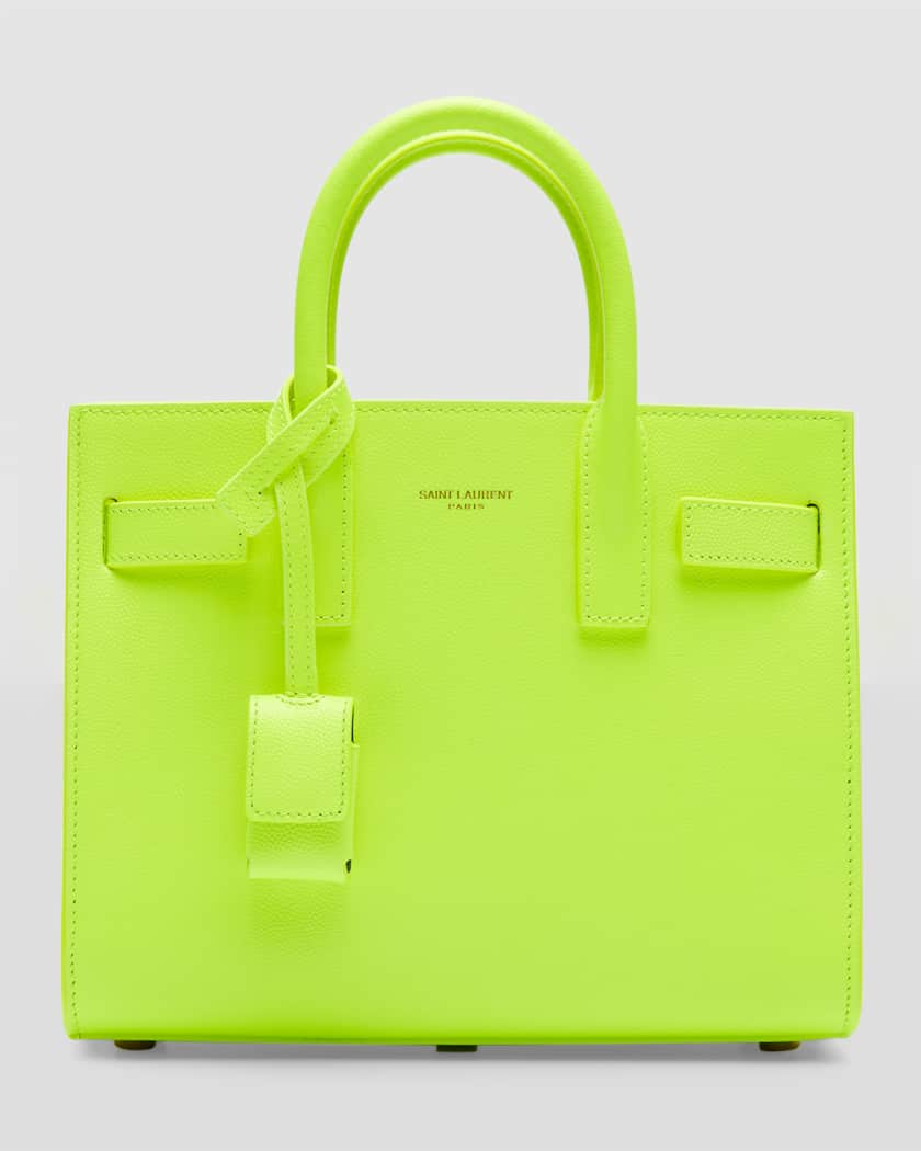 Saint Laurent Sac De Jour Nano Bag in Green