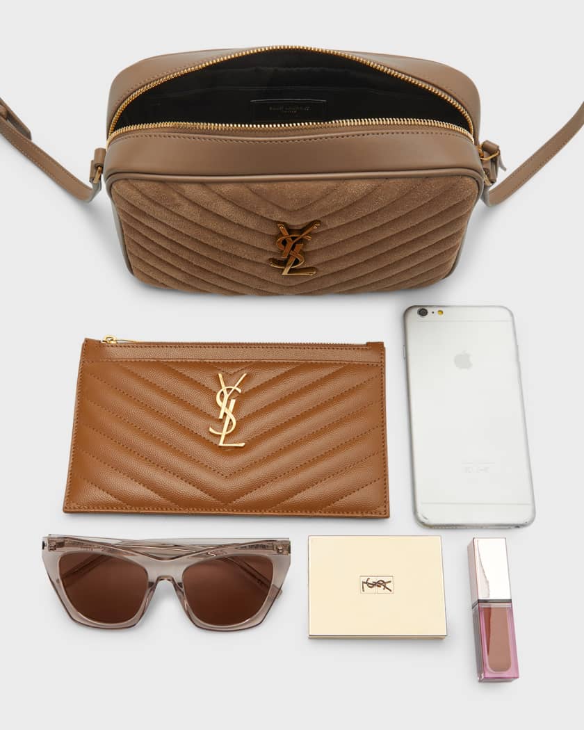 Ysl lou camera bag coffee beige best sale