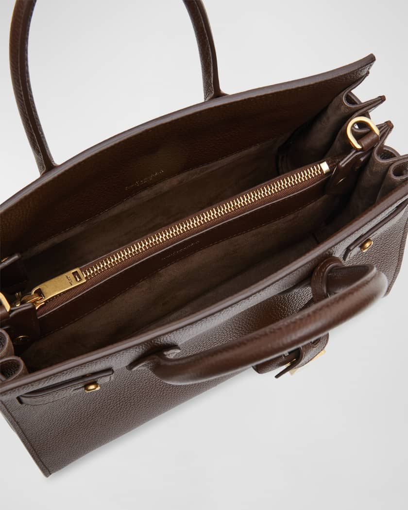 sac de jour baby in grained leather