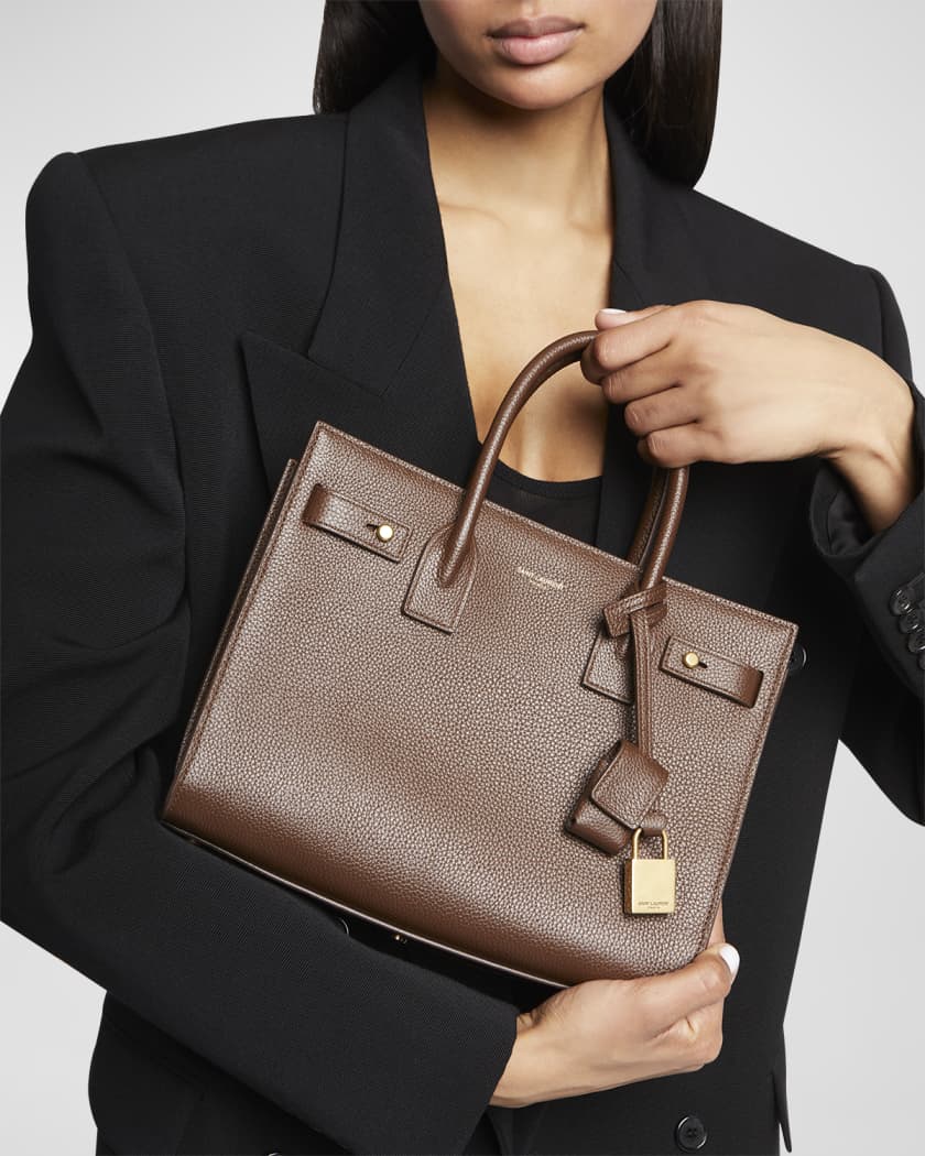 Sac de jour baby in grained leather clearance