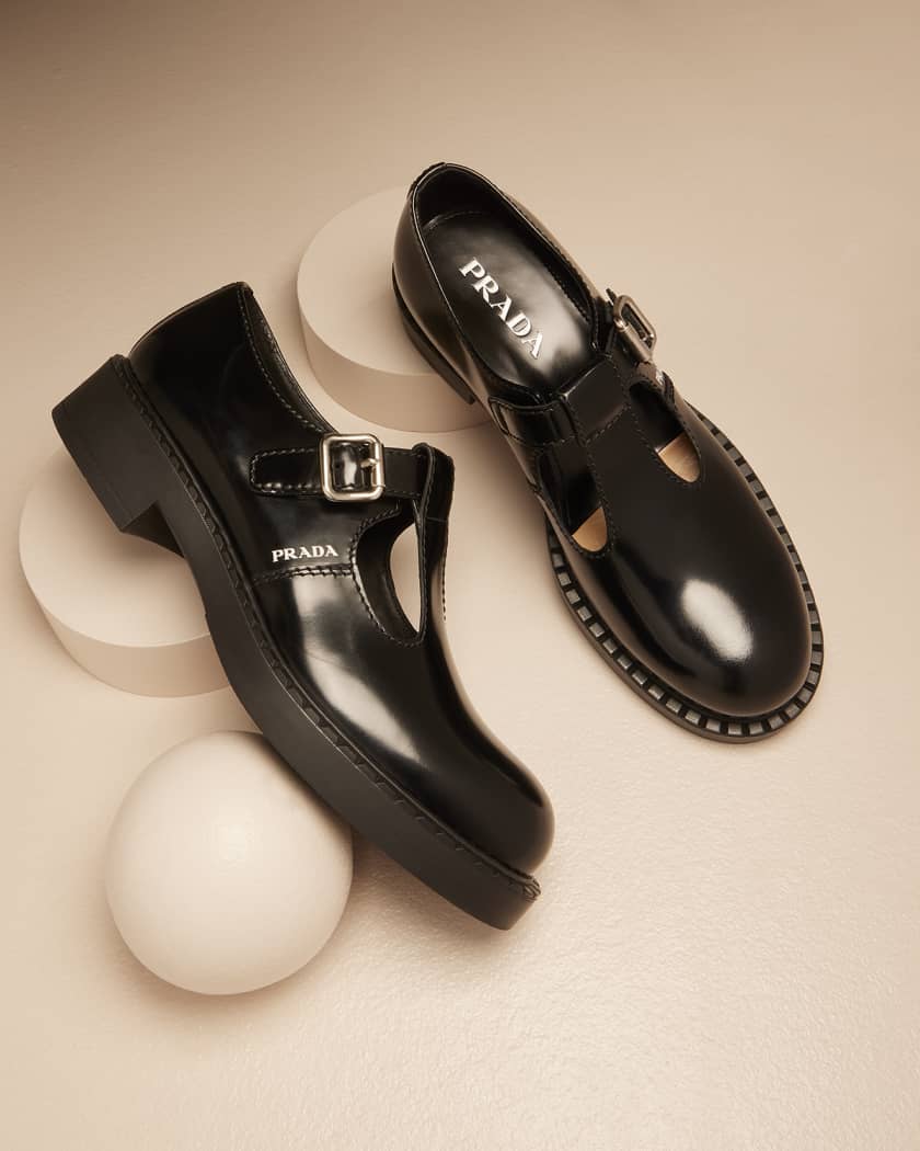 Prada mary jane best sale pumps