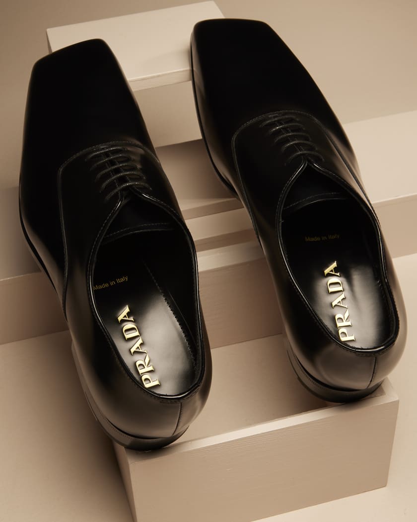 Prada mens online dress shoes