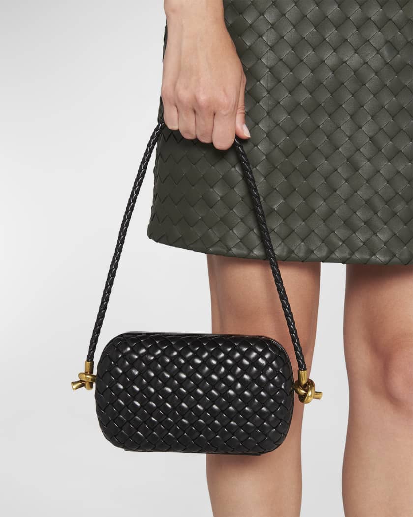 bottega veneta knot clutch