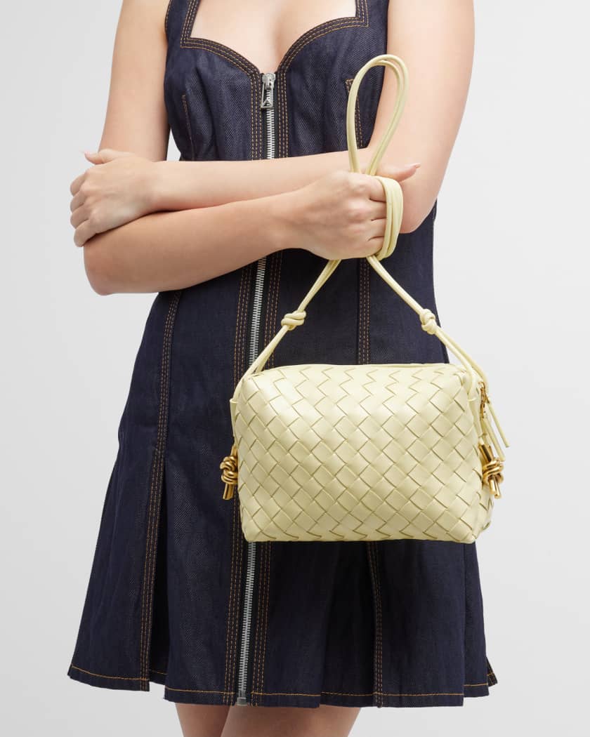 Bottega Veneta Mini Loop Woven Crossbody Bag - ShopStyle