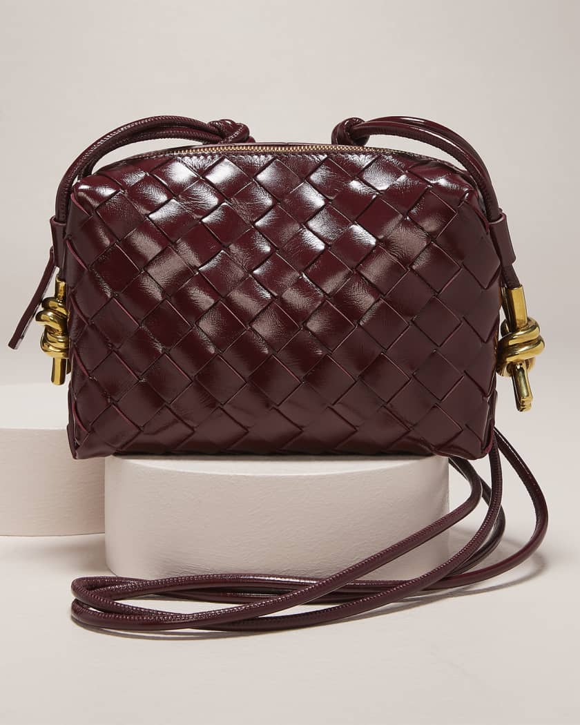 Bottega Veneta Mini Loop Camera Bag in Pink