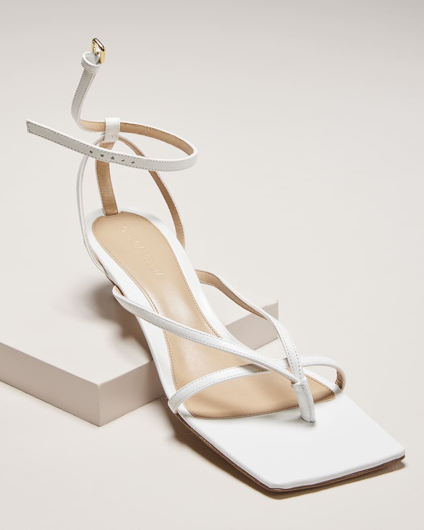 Bottega white sandals on sale
