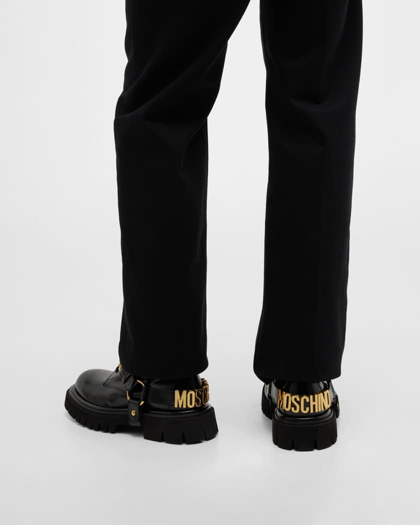 Moschino boots mens sale