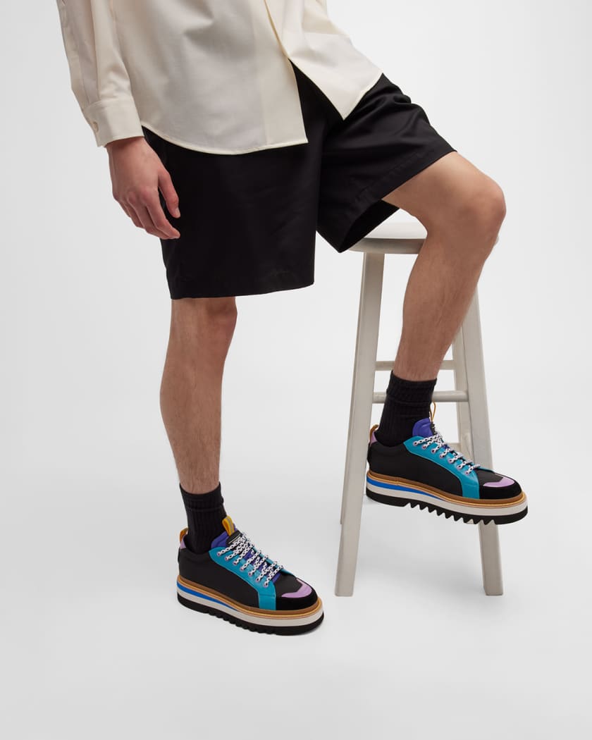 Men's City Trainer Textile Low-Top Sneakers