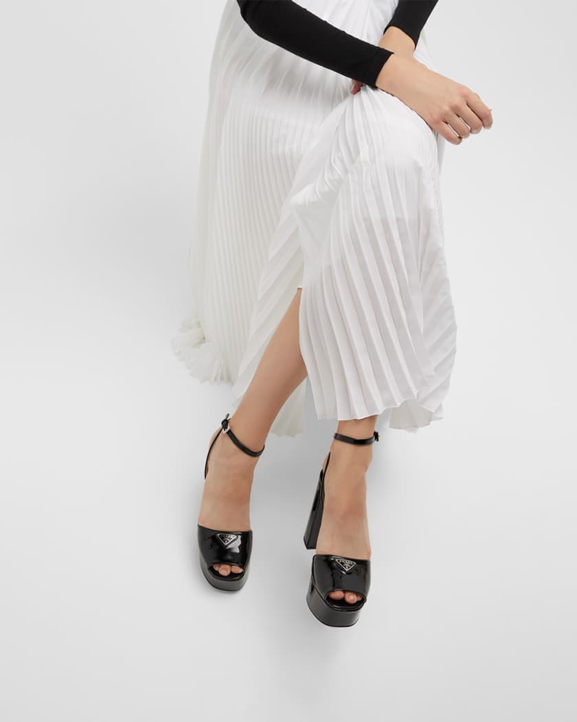 Prada ankle strap hotsell sandal
