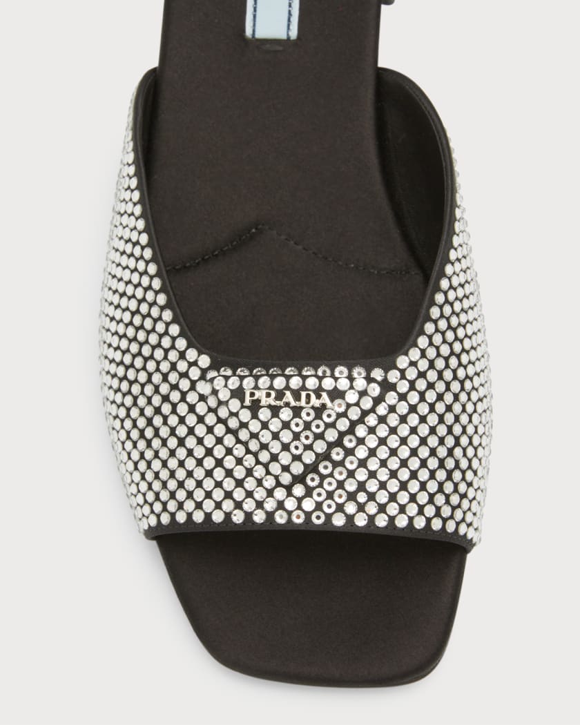 prada crystal flats