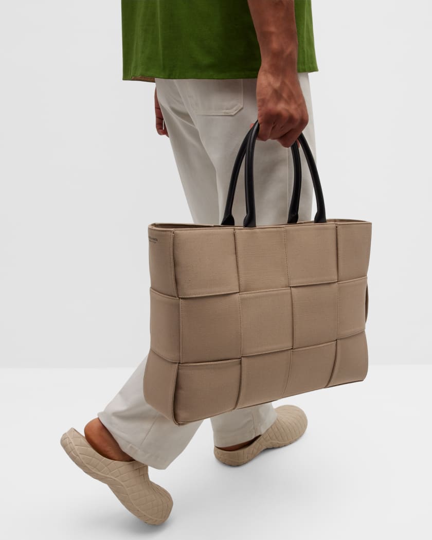 BOTTEGA VENETA: Arco bag in woven nappa - Green  Bottega Veneta handbag  609175 VMAY5 online at