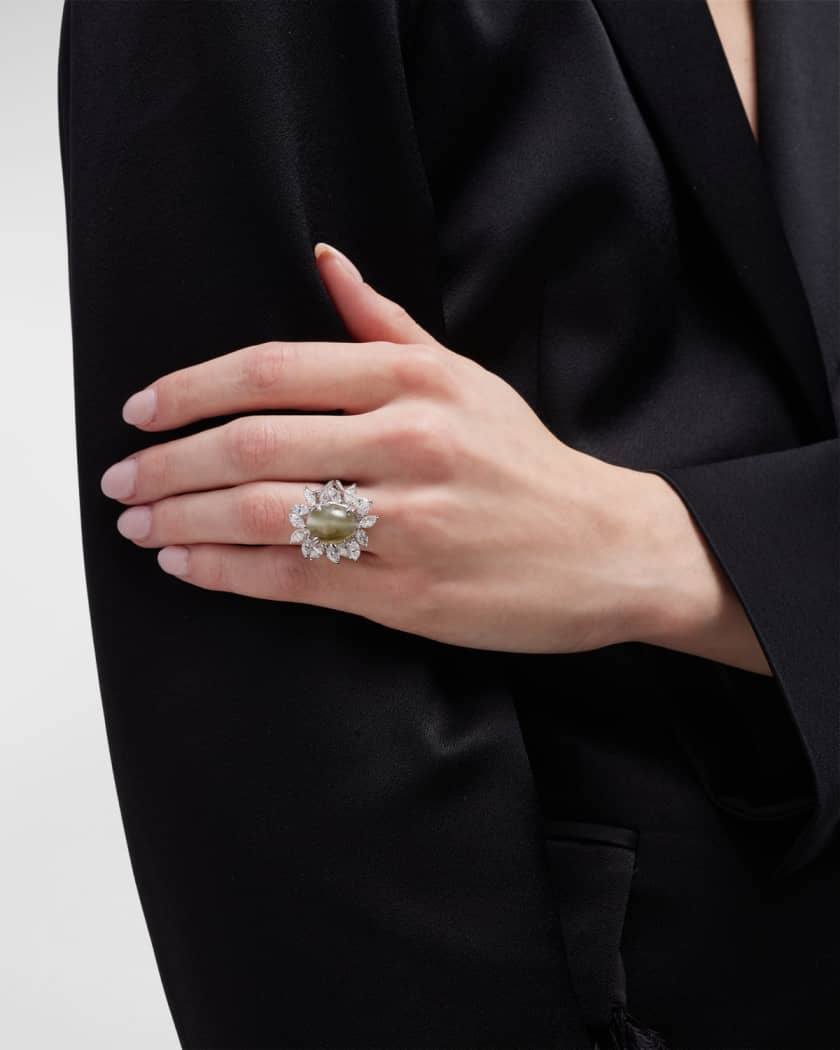 Cats eye hotsell diamond 6