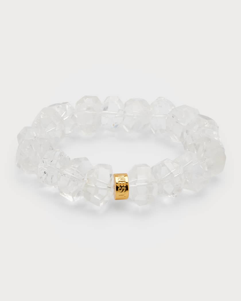 NEST Jewelry Crystal Nugget Statement Bracelet Neiman Marcus