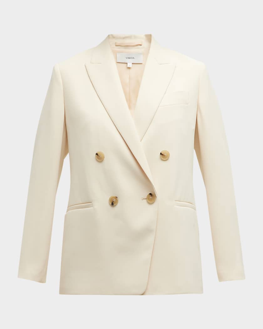 Cream on sale boyfriend blazer
