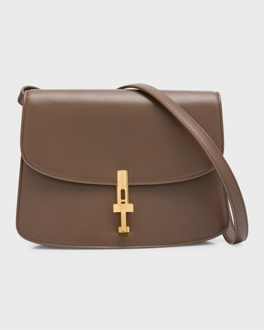 Brown Crossbody Box Bag