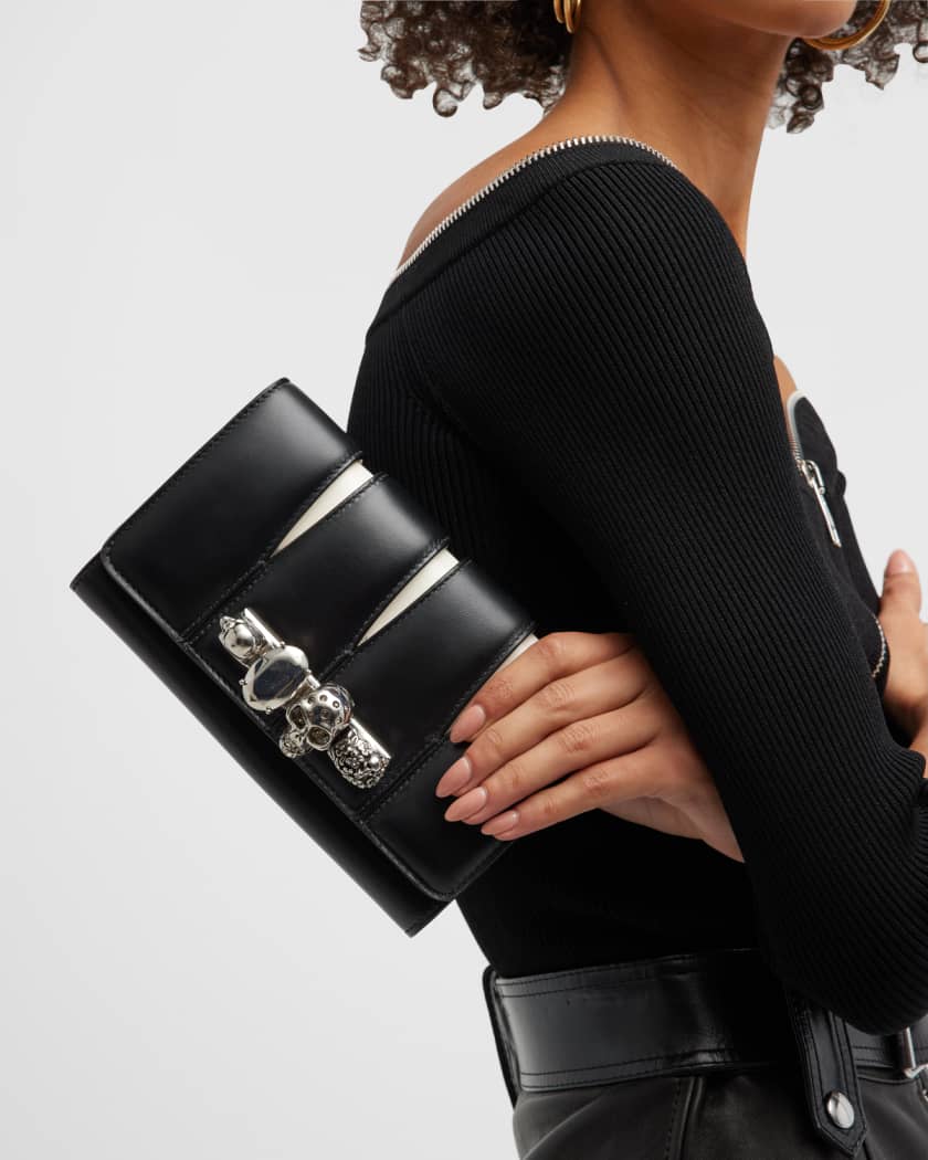 Alexander mcqueen 4 ring clutch new arrivals