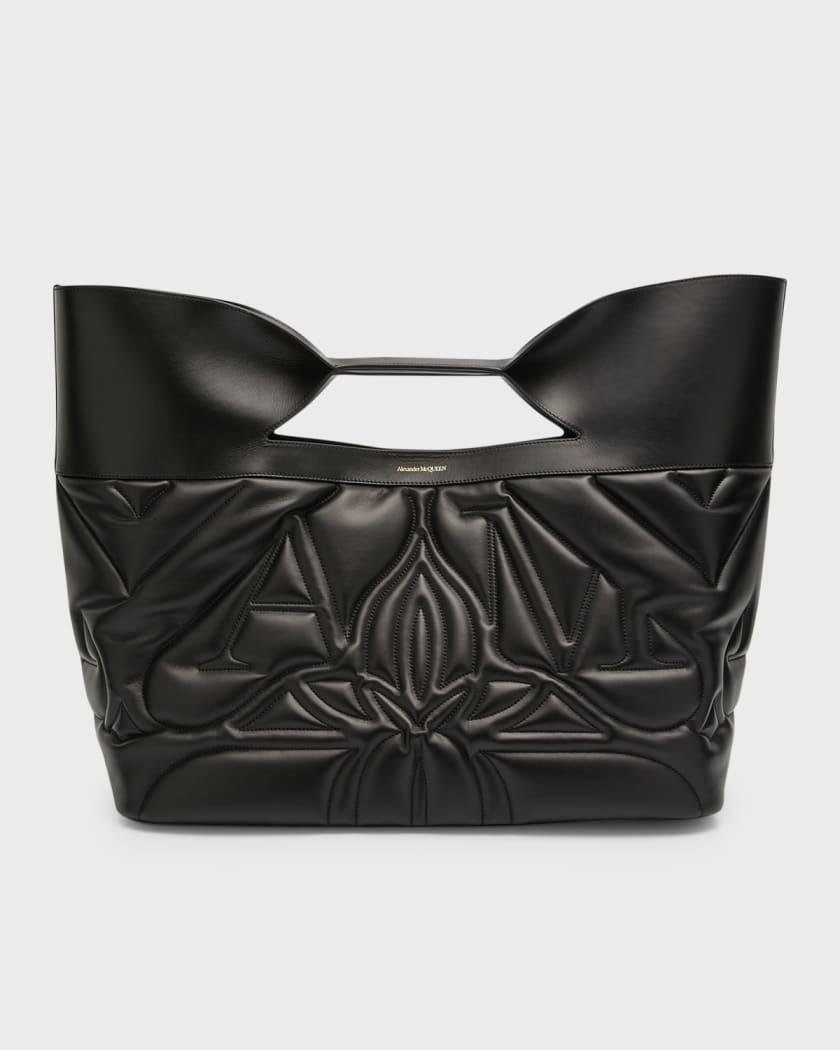 Alexander McQueen The Large Bow Logo Tote