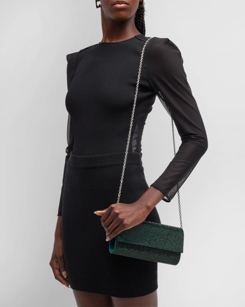 Lady Couture Sequin Beaded Clutch Bag, JULIETTE BAG BLACK