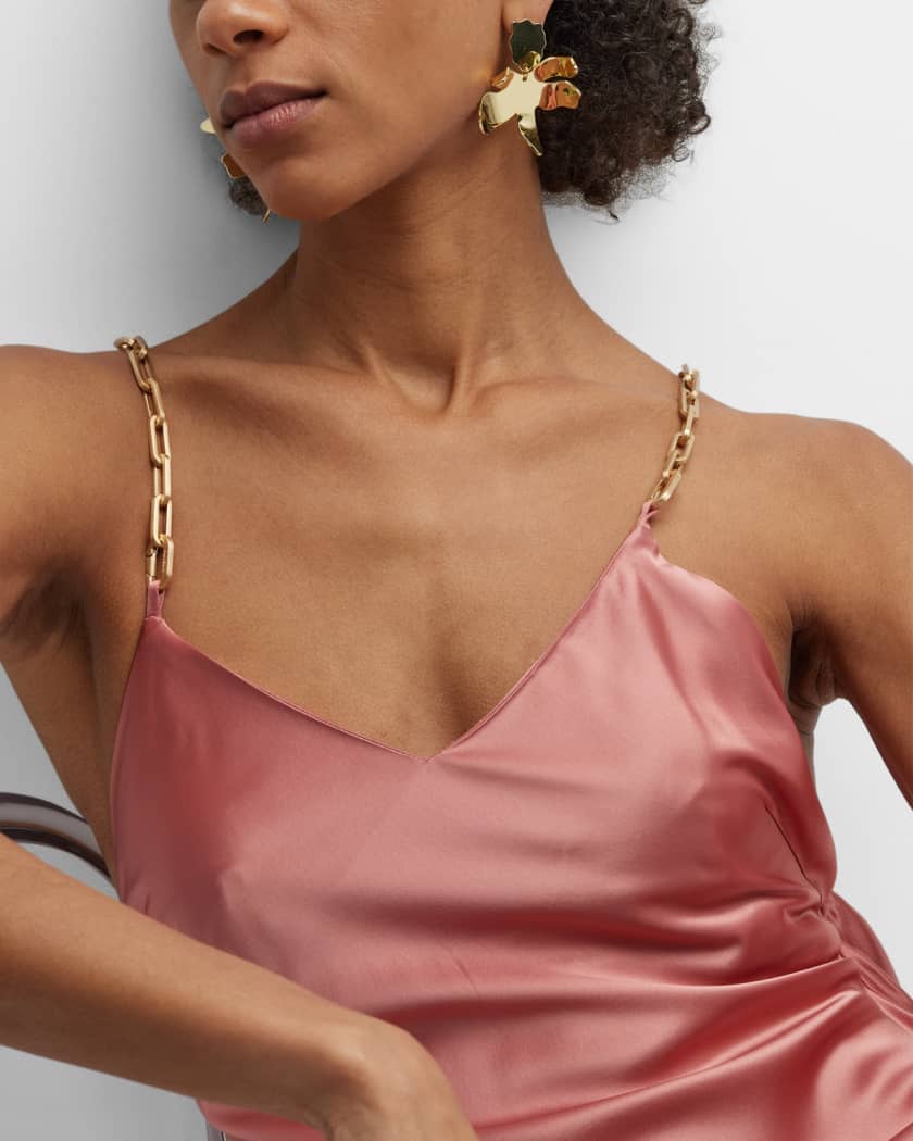 Lele Sadoughi Small Paper Lily Earrings Neiman Marcus