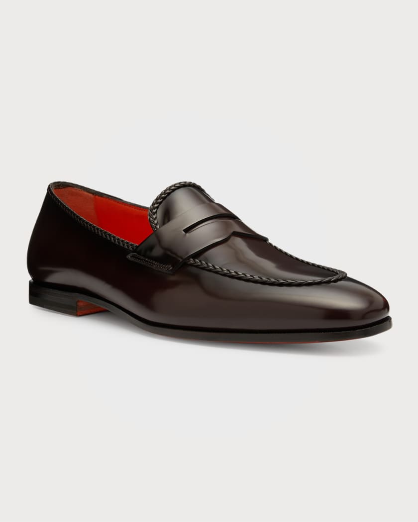 Santoni loafers sale sales