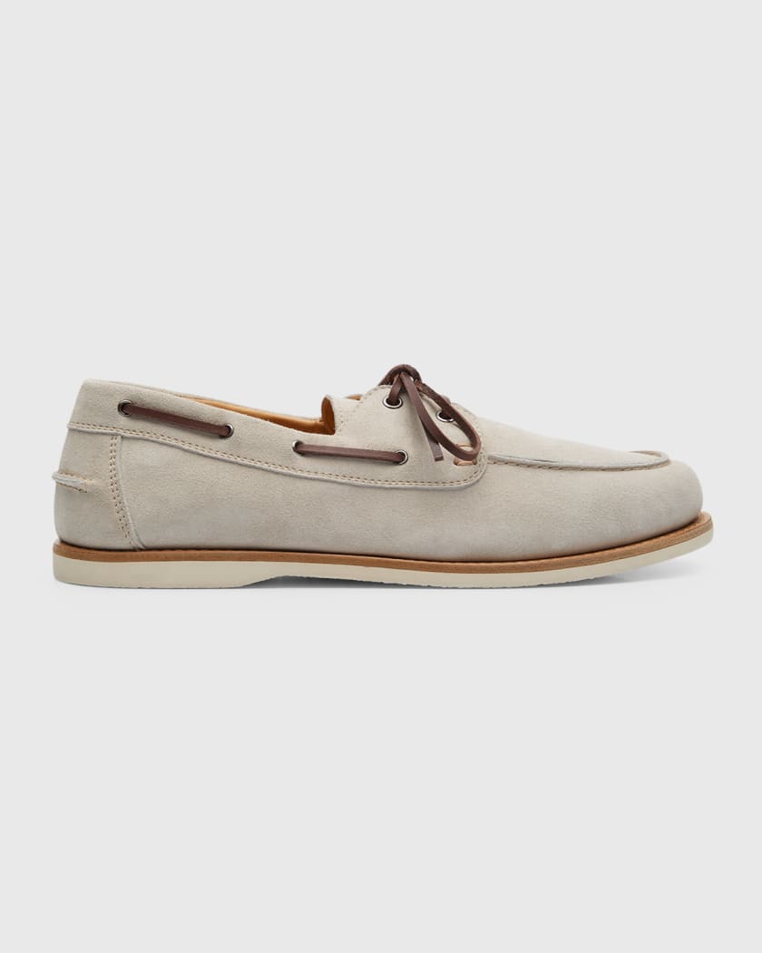 Brunello cucinelli boat shoes on sale
