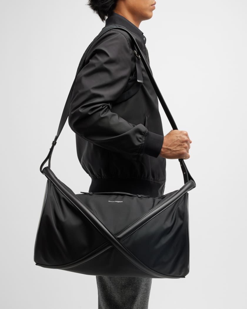 Alexander McQueen Men's Nylon Gym Bag
