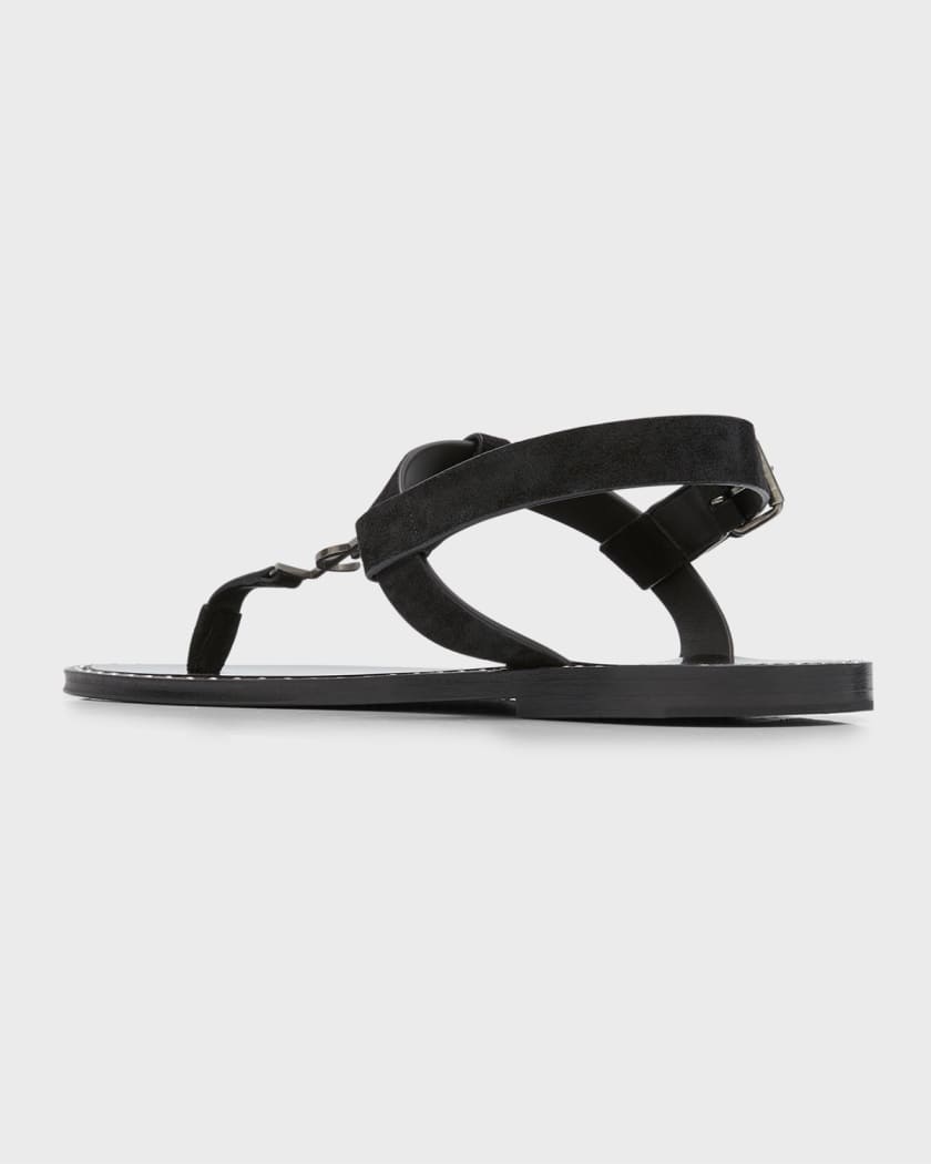 Yves saint laurent top mens flip flops