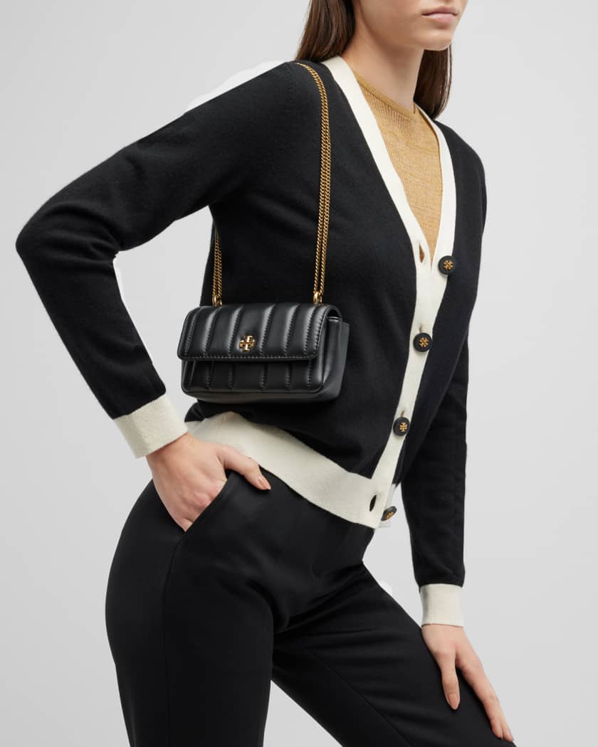Kira Mini Flap Quilted Leather Shoulder Bag
