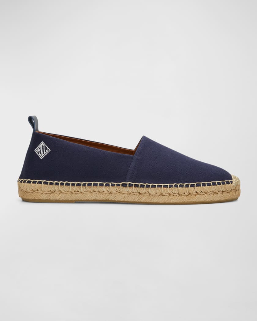 Saint Laurent Embroidered Canvas Espadrilles, $495