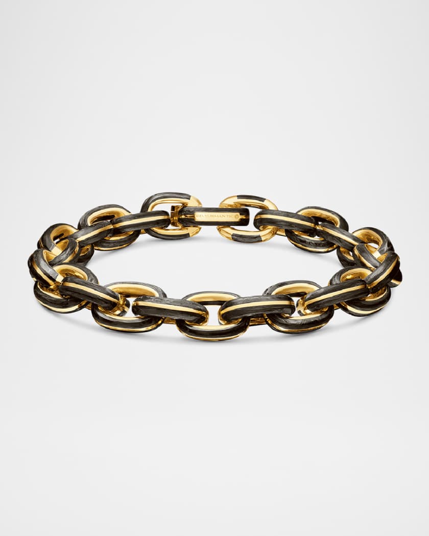 David Yurman Men's Faceted Link Bracelet