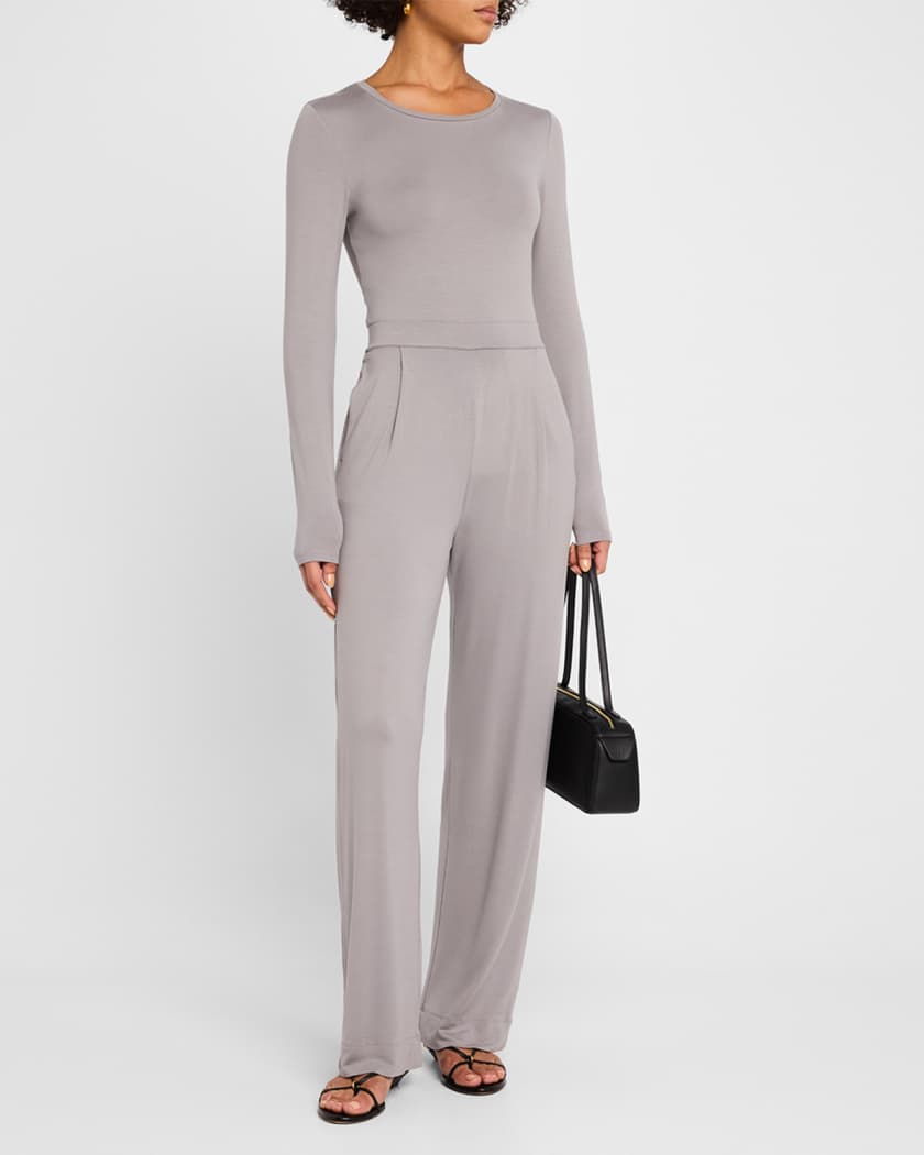 Soft Touch Straight-Leg Pant 