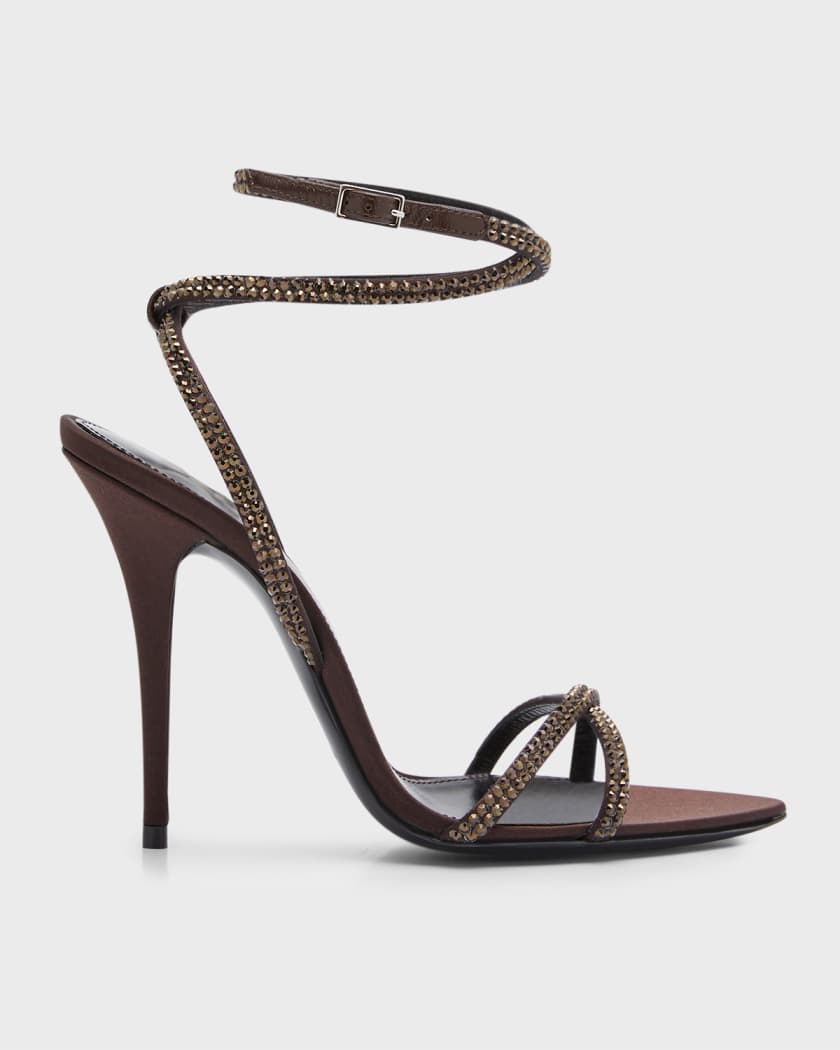 Ysl ankle strap sandals