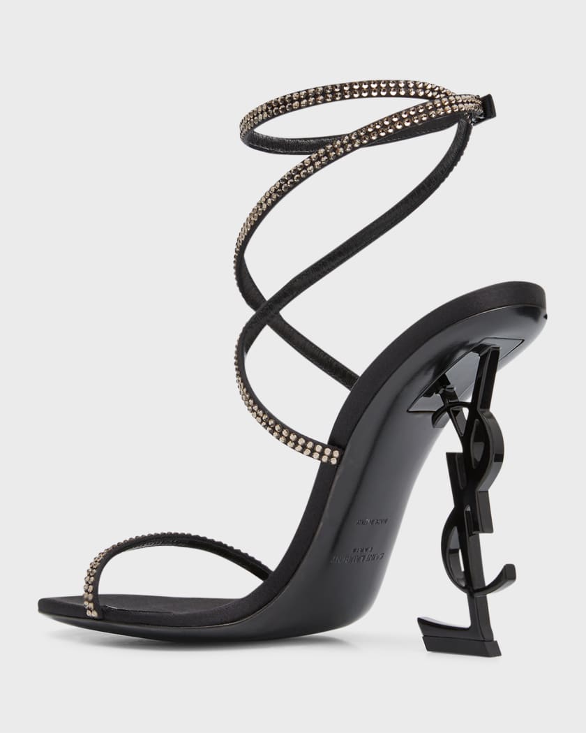 Ysl ankle strap heels discount