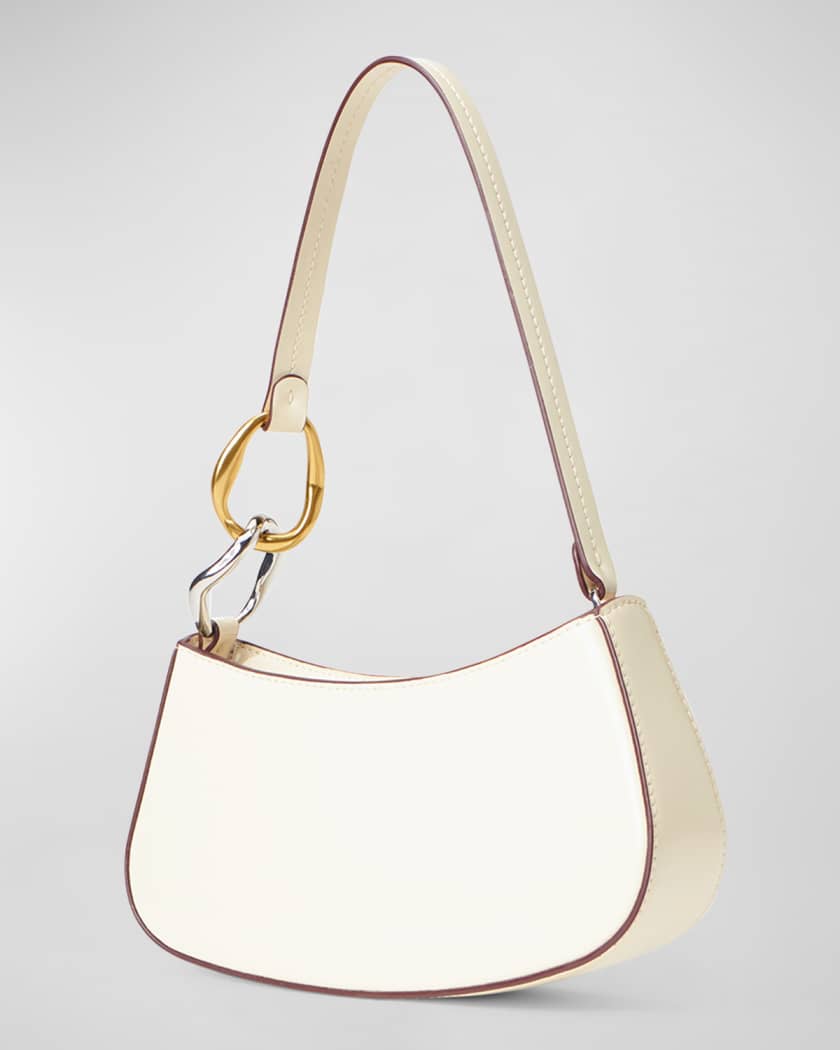 White shoulder handbag sales